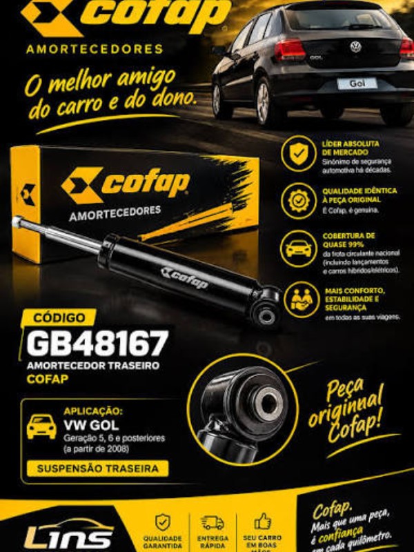 Amortecedor Dianteiro Cofap Compass unit